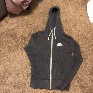 Zip up nike hoodie